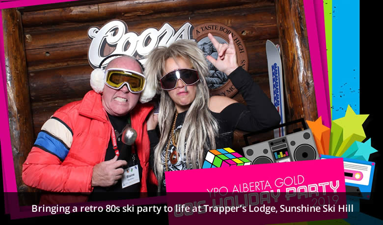 Bringing a retro 80s ski party to life at Trapper’s Lodge