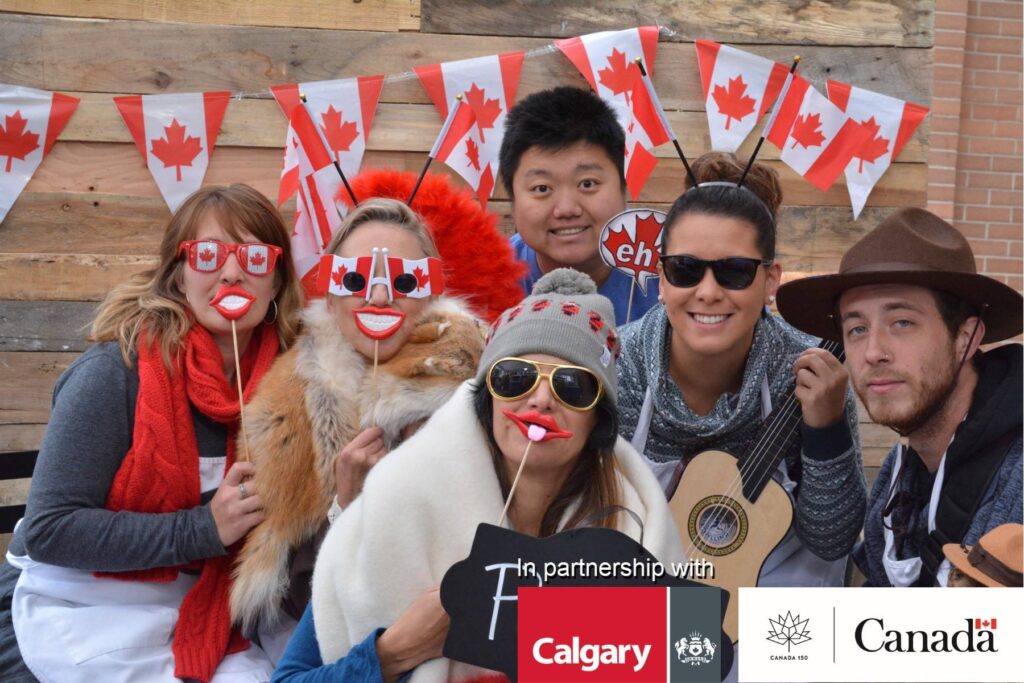 Canada photo booth